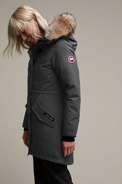 Chamarras Canada Goose Mujer Mexico - Rossclair Abrigos Grises AQ1704269